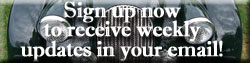 Sign up to get weekly updates by email! Sign up to get weekly updates by email
