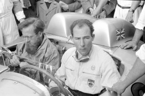 Stirling Moss at Mille Miglia