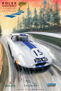 Monterey Poster 2011 - Jaguar E-Type